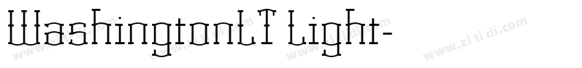 WashingtonLT Light字体转换 WashingtonLT Light字体转换